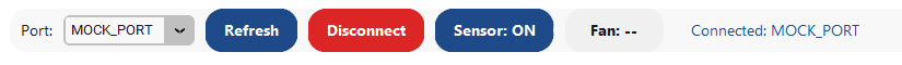 Fig. 35: Sensor Control Button - Enabled